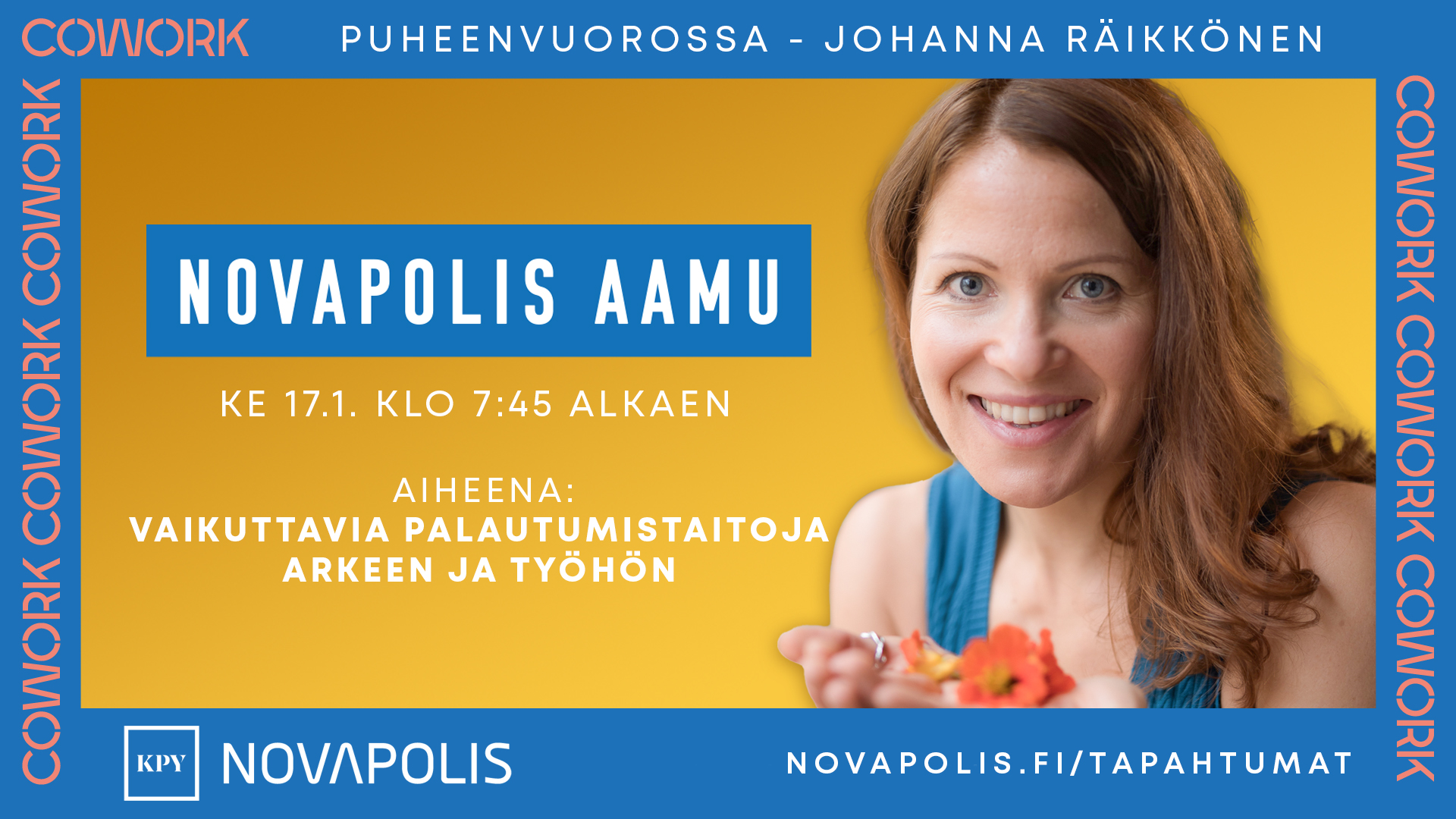 Novapolis Aamu Johanna Räikkönen